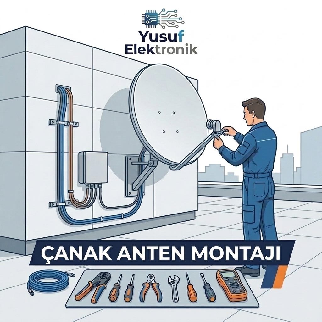 Çanak Anten Montajı ve Uydu Kurulumu